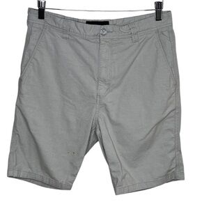 Rodd & Gunn Original Fit Grey Outdoor Casual Shorts Men Size 32 BLEMISH